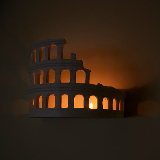 Coliseo romano - Portavela mural