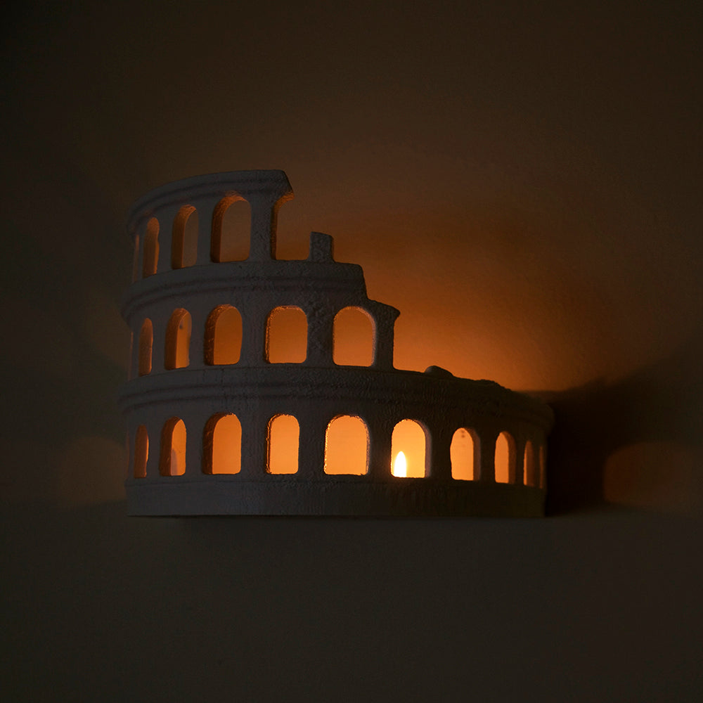 Coliseo romano - Portavela mural