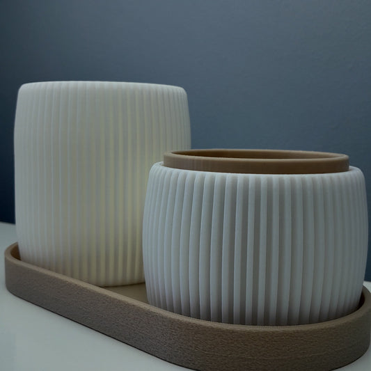 Lunetra Dúo - Macetero y Lapicero