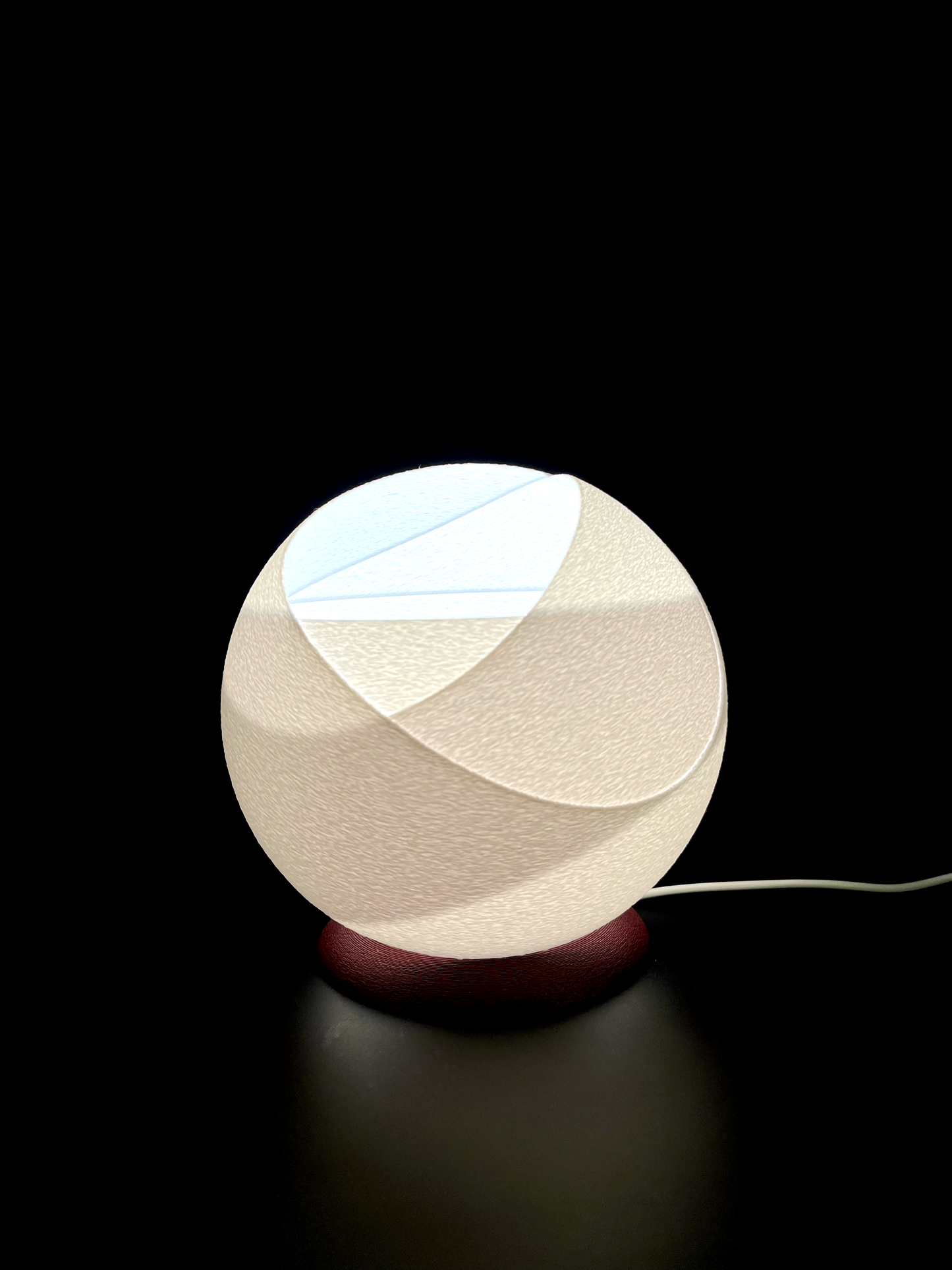 Bola de nieve - Lámpara de mesa