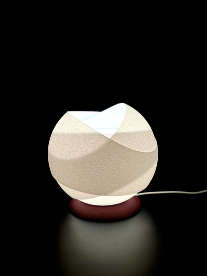 Bola de nieve - Lámpara de mesa
