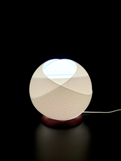 Bola de nieve - Lámpara de mesa