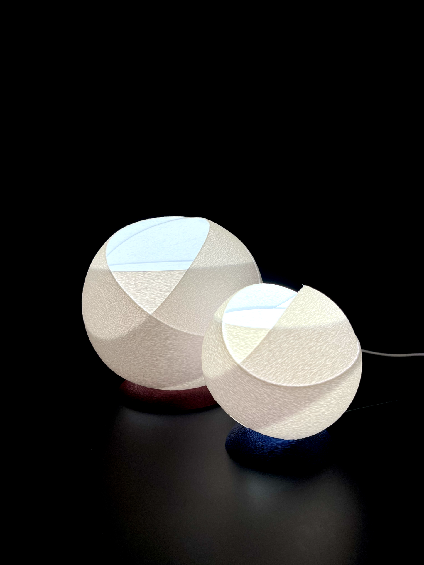 Bola de nieve - Lámpara de mesa