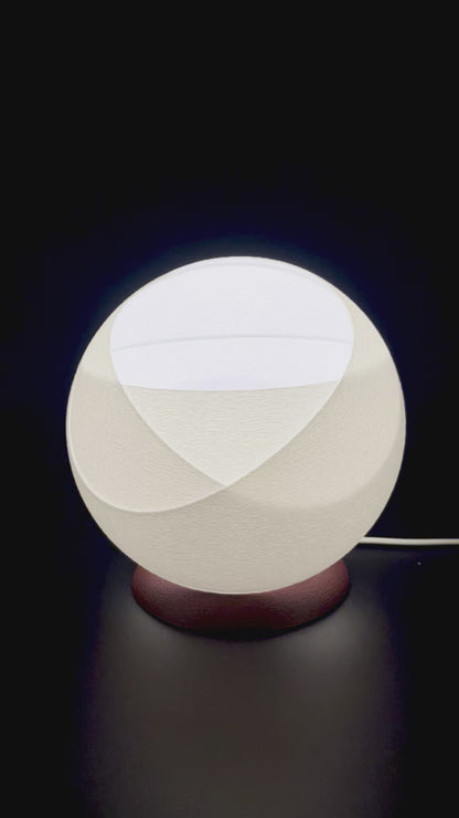 Bola de nieve - Lámpara de mesa